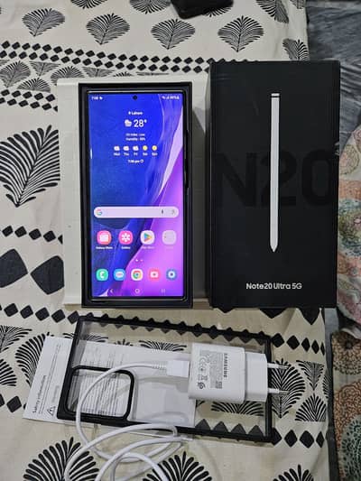 Samsung Mobile Note 20 Ultra Dual Physical Official PTA Approved 8/256