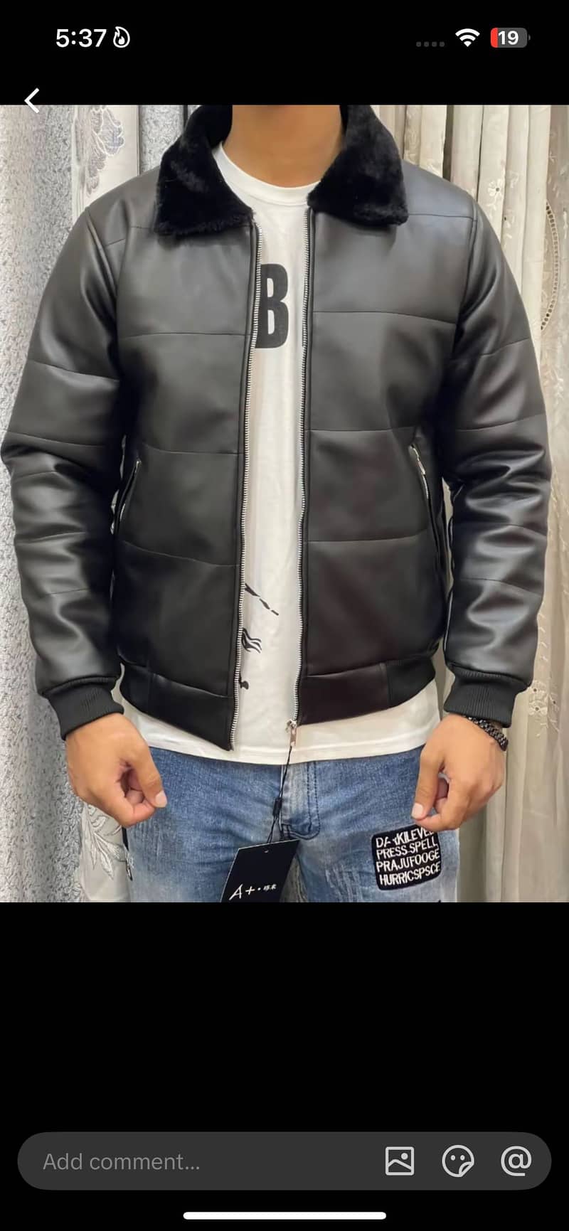 Leather puffer jackets 3