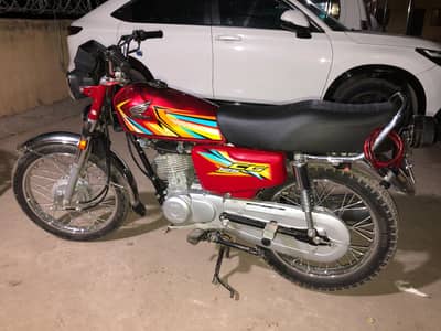 cg125 2026 Islamabad registration 2 months driven self driven