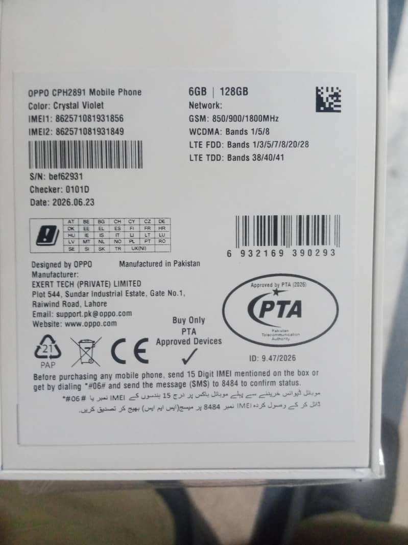 oppo A 6k 2
