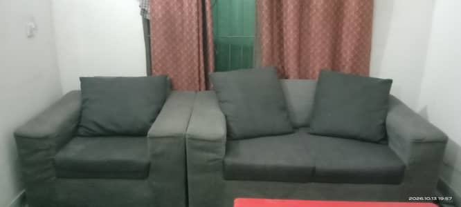2 seater  and 1 seater sofa  good condition