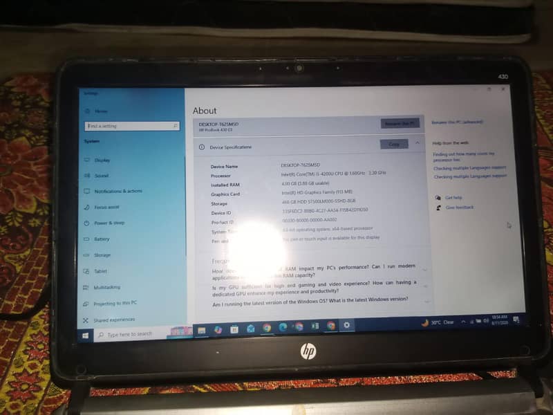 Hp laptop 0