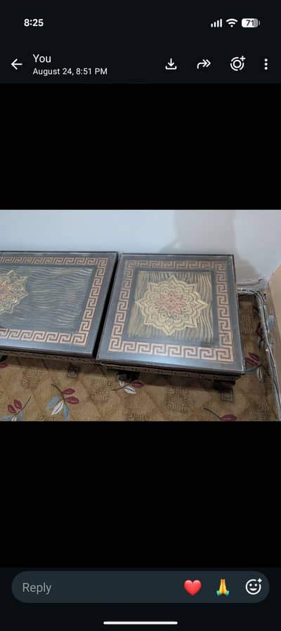 table set of 3