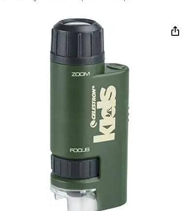 Celestron Kids Pocket Zoom Microscope e r5984