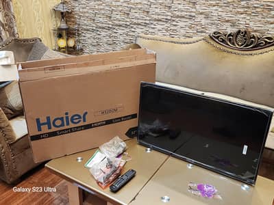 Haier 32 Inch  HD LED TV-Brand New Condition with box and. complete