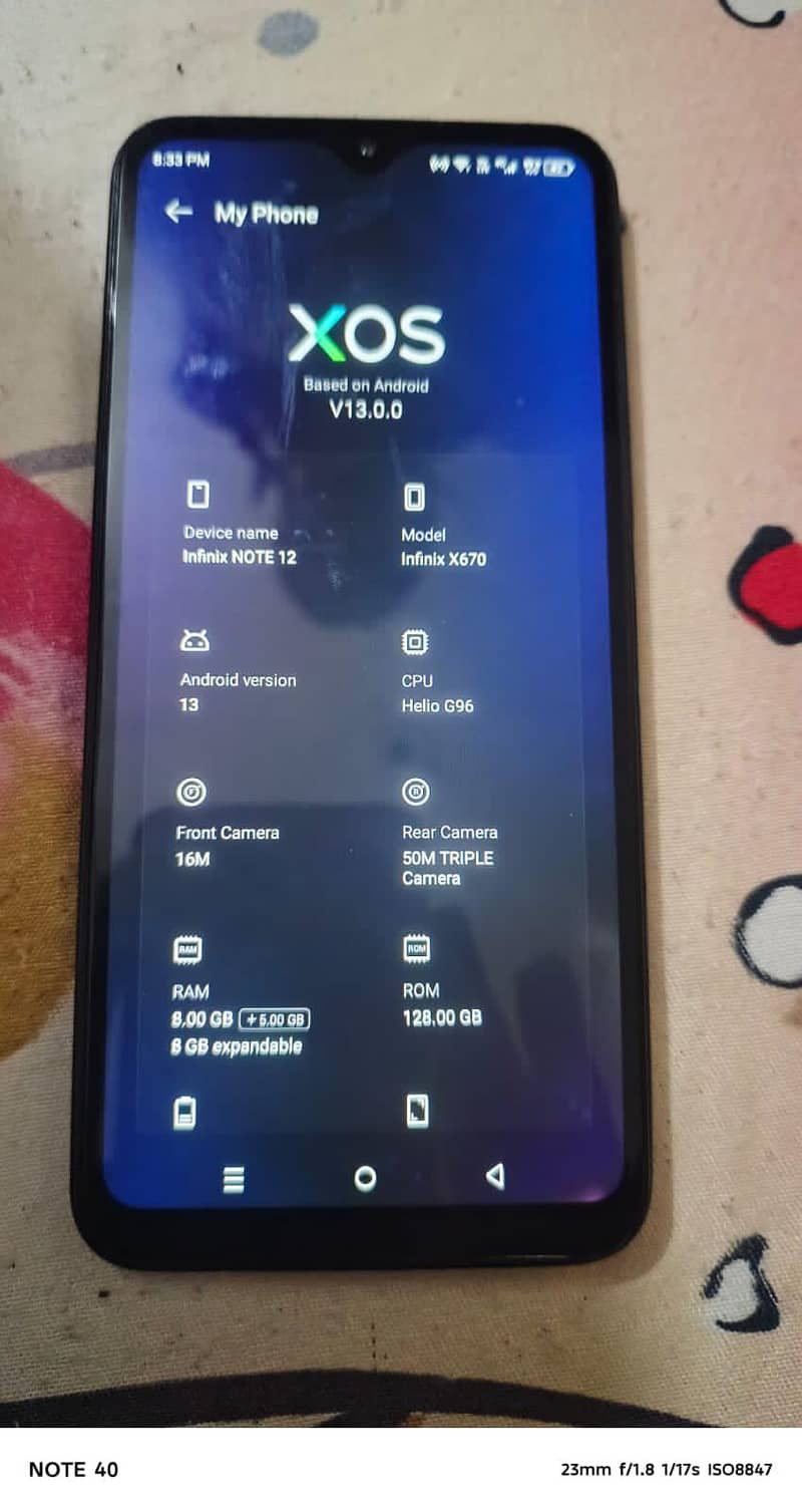 Infinix Note 12 6