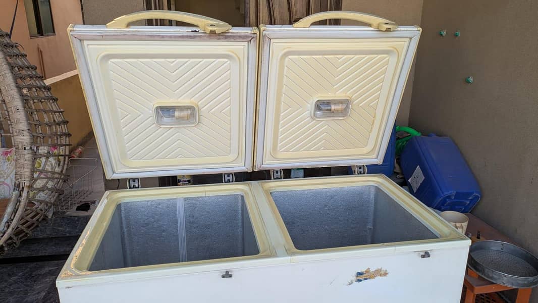 Waves Double Door Deep Freezer 1