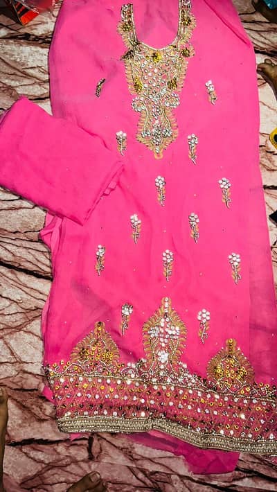 Ladies 2 Piece georgette Suit