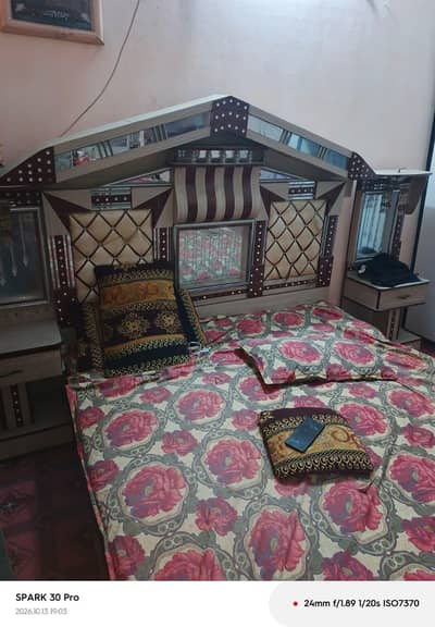 Double Bed plywood made