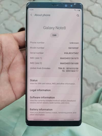 note 8