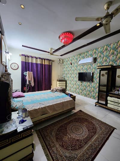 1 Kanal Beautiful Double Story House Urgent For Sale Prime Location Main Boulevard Sabzazar Lahore