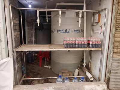 NOZZLE / DISPENCER TABLE FOR FILLING OF  WATER FOR R O PLANT