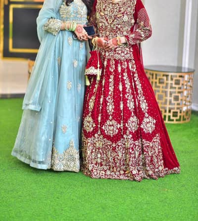 Bridal Barat Velvet Lehnga