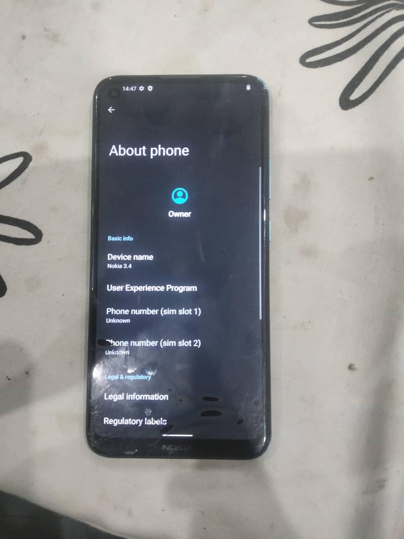 Nokia 3.4 4+2/64 android 12 type C 1