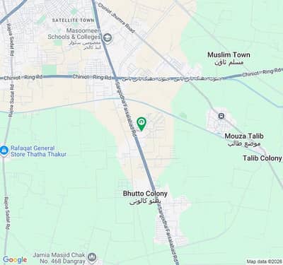 10 Marla Plot For Sale Din Gardens Chiniot
