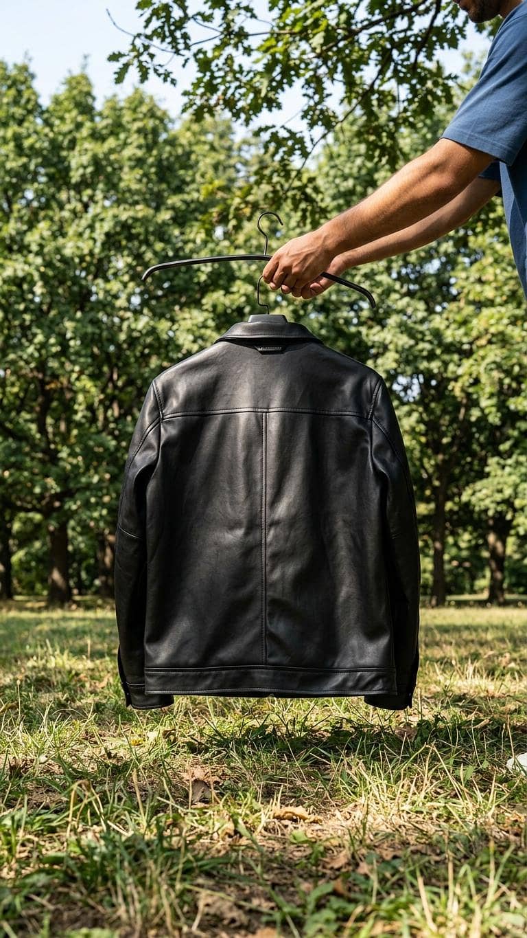 Premium Black Rexine Jacket 2
