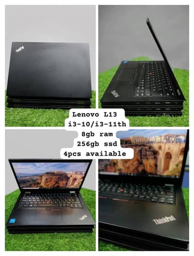 Lenovo L13 is 10th/ 11th gen 8gb ram 256 ssd