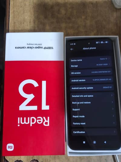 Xiaomi Redmi 13 8 128 urgent sale