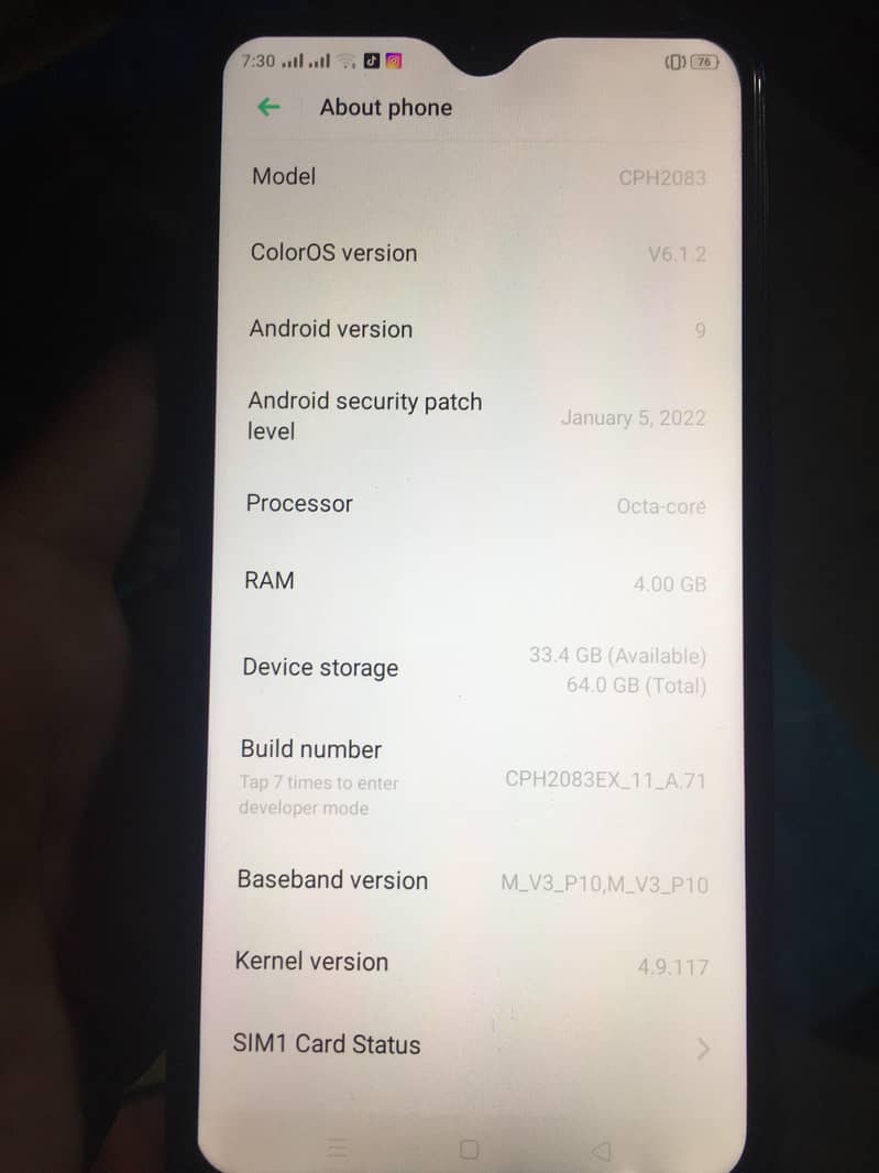 OPPO A12 3