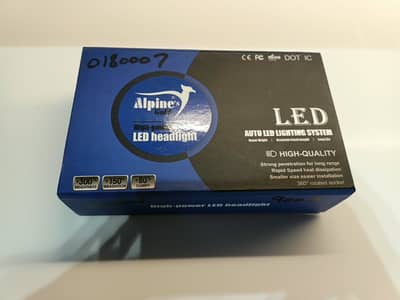 Alpinic High Power LED Headlight Bulbs – Bright White Light