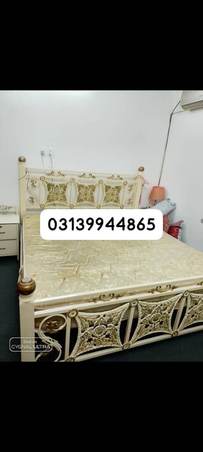 iron wooden beds available for sale