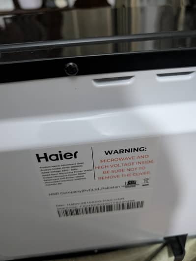 haier microwave oven brand new