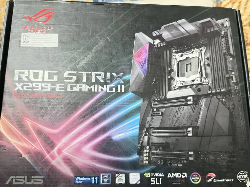 Asus Rog Strix - X299 - E GAMING II *Without Processor* 3