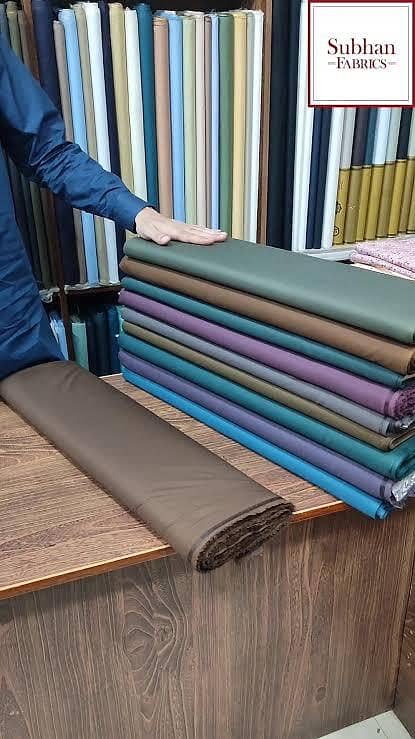 Premium Plain Suiting Fabric 0