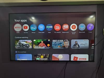 TCL led 4k television