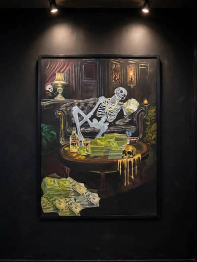Wealth & Luxury Skeleton Lounge