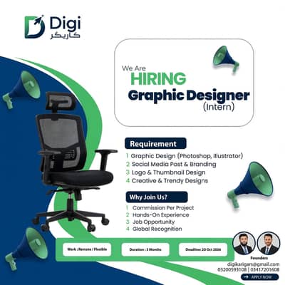 Remote Graphic Design Intern – Flexible / Part-Time or Full-Time