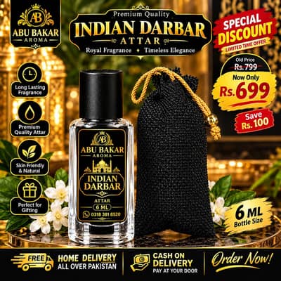 Abu Bakar Aroma – Indian Darbar Attar | 6 ML