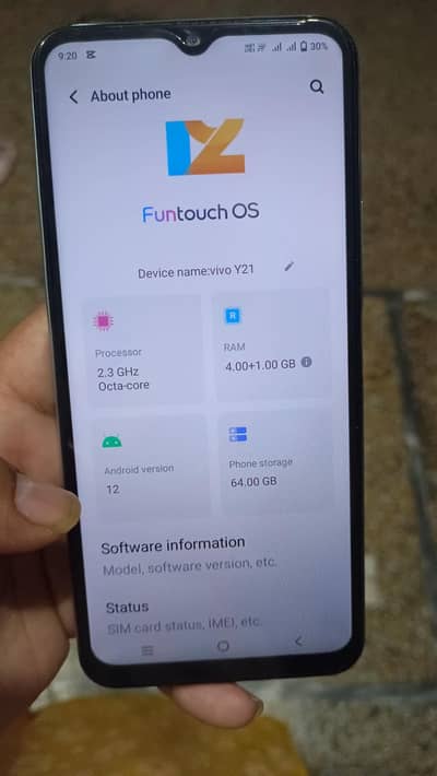 Vivo Y21 4/64