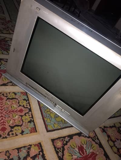 Toshiba 21 Inch Flat Screen Color Crt TV.