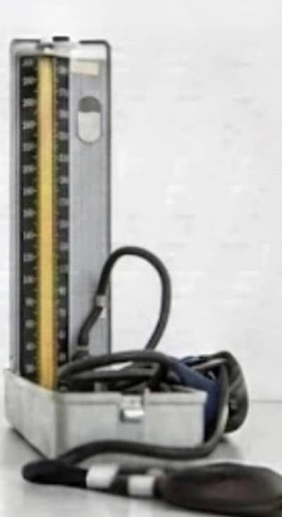 Sphygmomanometer mercury