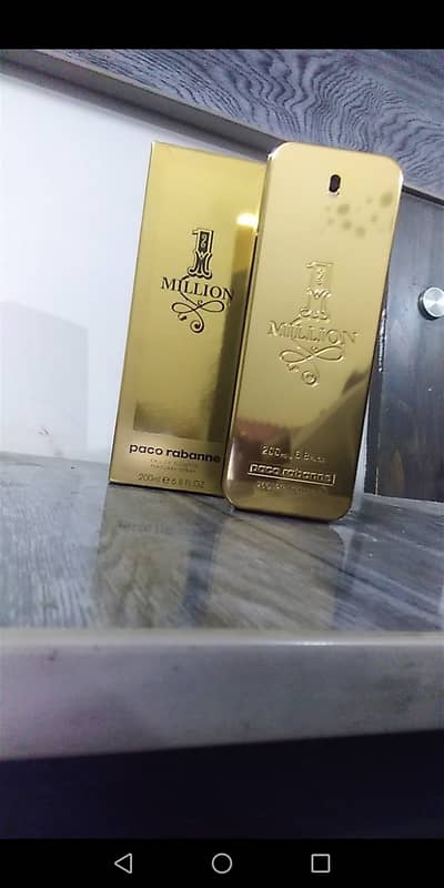 1 million perfume 200ml bottle
