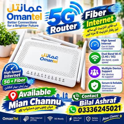 fibre 5G router high speed internet