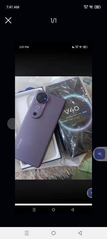 Vivo v40 8GB 256GB WhatsApp 03257059440