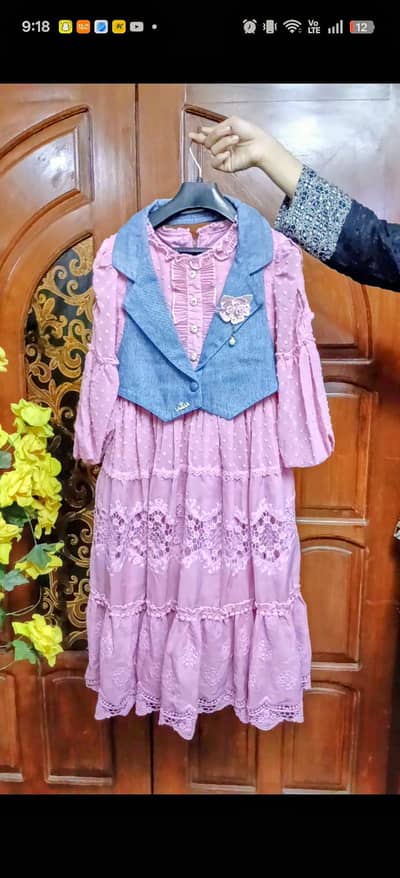 Lamar Kids Girls Fancy Frock With Jacket - Brand New (Size 10)