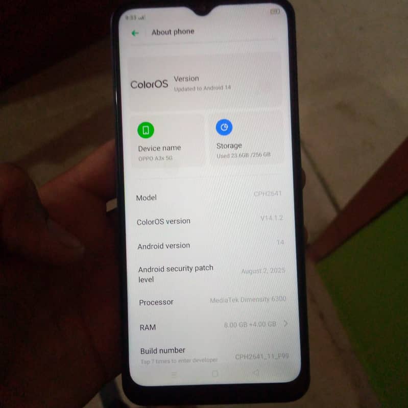 OPPO A3x 1