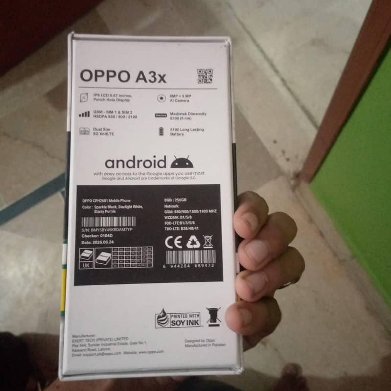 OPPO A3x 7