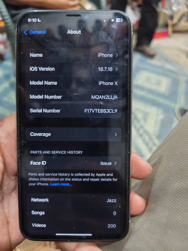 Apple iPhone X 8