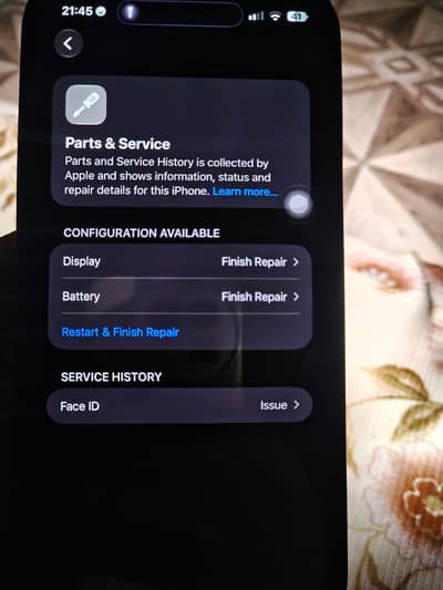 Apple iPhone 15 Pro Max blue color 256 gb factory unlock