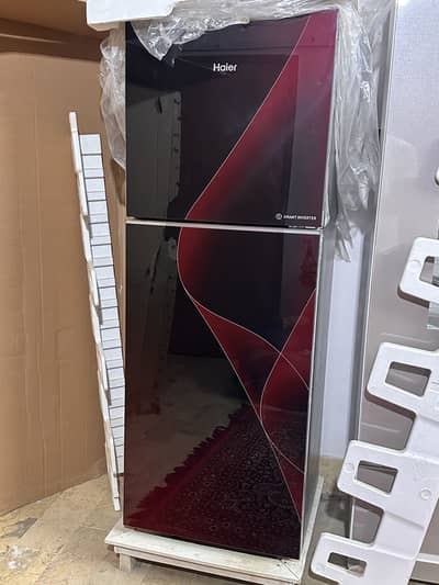 Haier Glass door Fridge - Smart Inverter