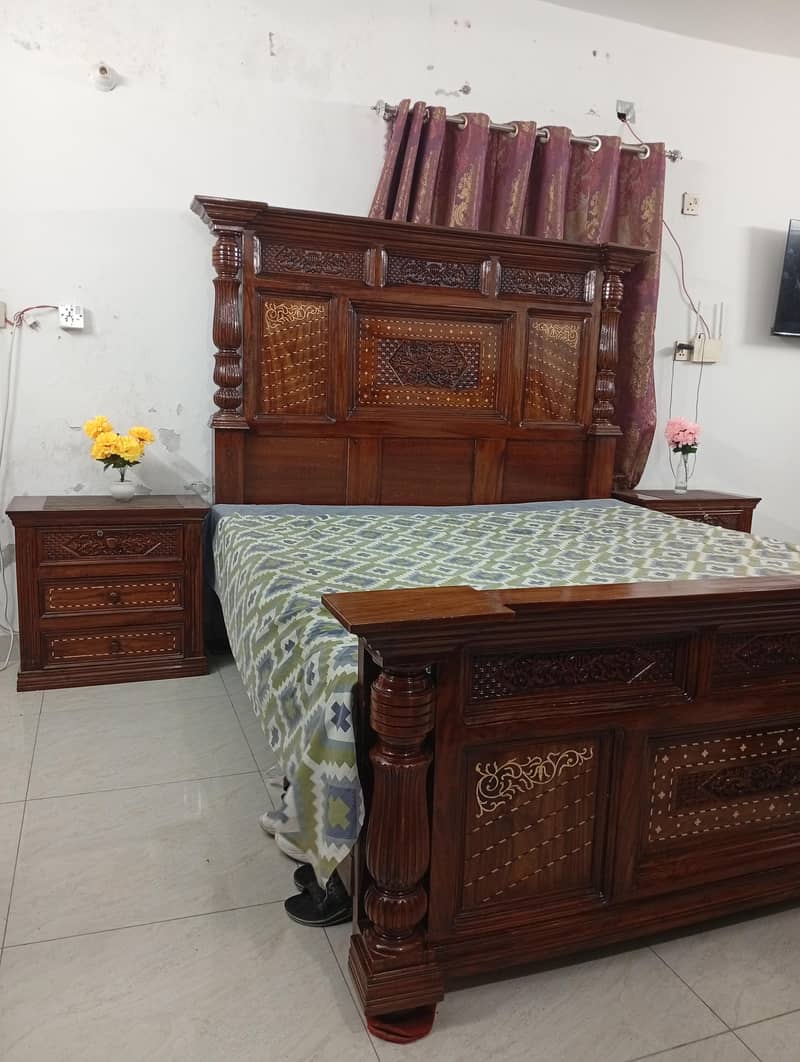 bed set with dressing table 2