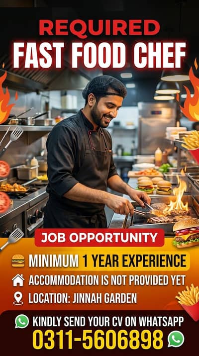 Fast food chef