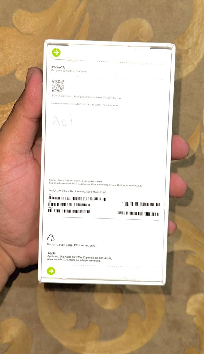 iPhone 17e JV Box Pack 2