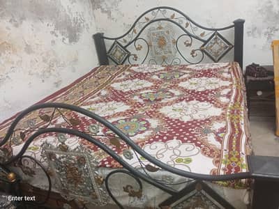 iron bed set mukamal