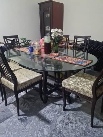 Sheesham Designer Dinning Table Set