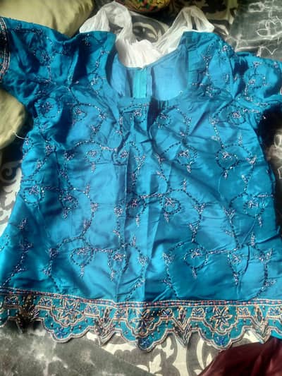 bridal lehenga with havi embroidery